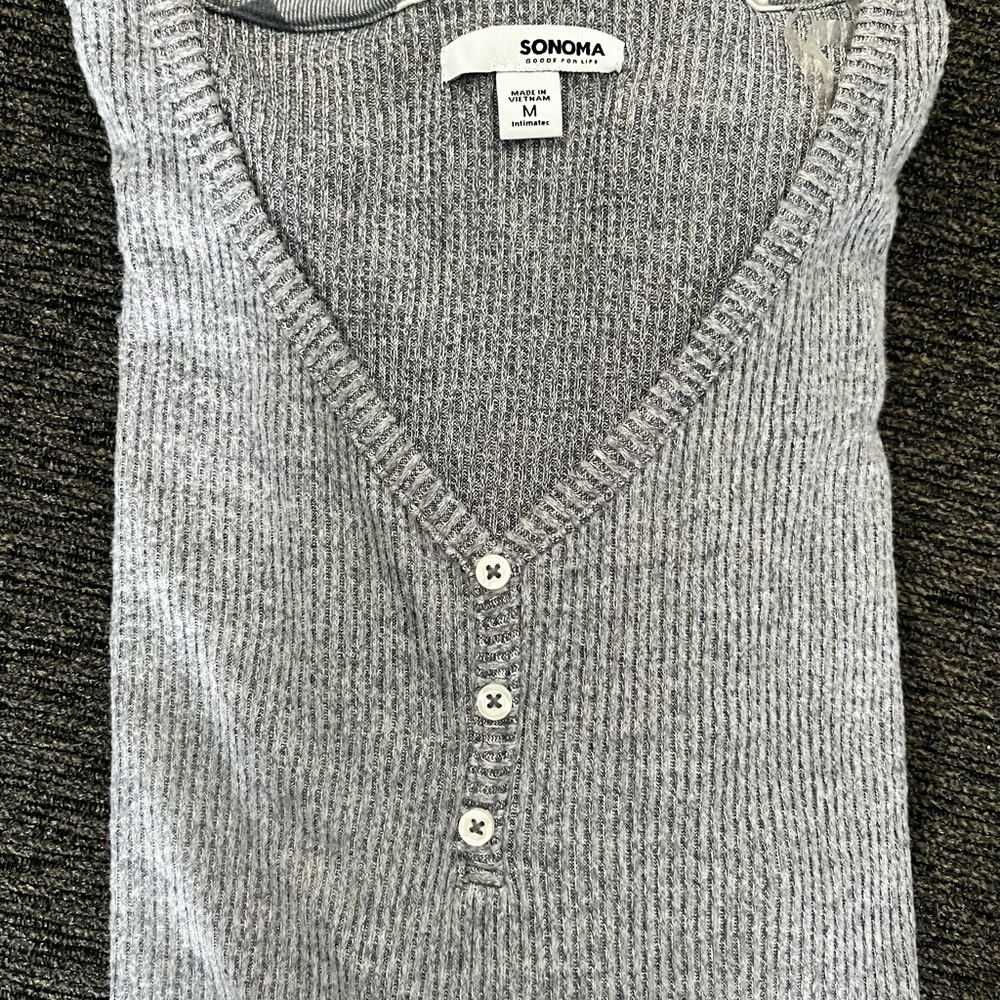 Sonoma woman’s long sleeve shirt, super soft, size Medium